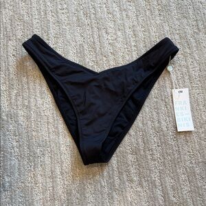 Frankie's Bikinis Classic Black Swim Bottom